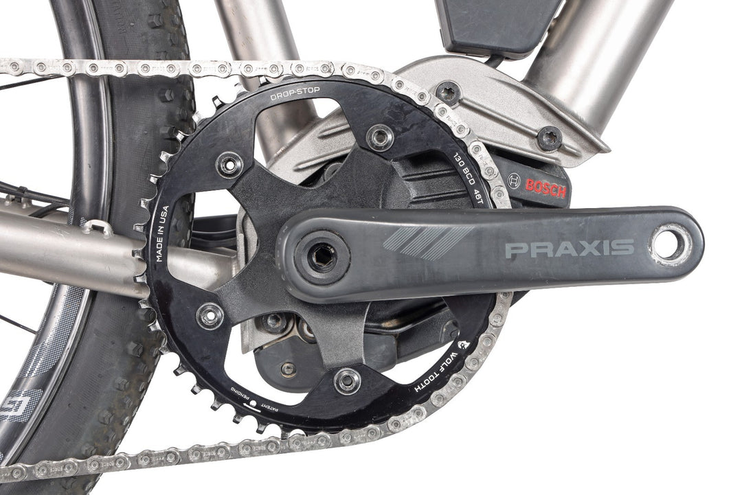Saris Titanium 1x 12 Sp Road City eBike 52cm Bosch Power Class 3+ SRAM Force AXS