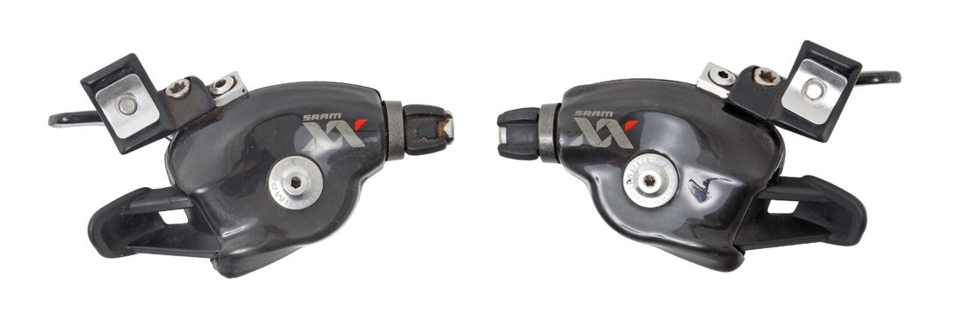 SRAM XX Carbon Mountain Bike Trigger Shifter Set 2x 10 Speed L+R MTB XC Trail