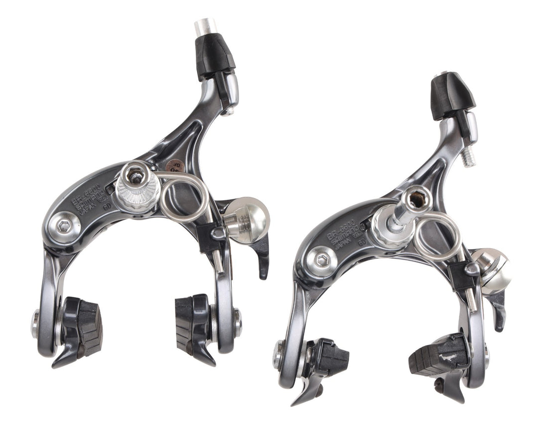 Shimano Ultegra BR-6600 Road Bike Dual Pivot Rim Brake Caliper Set F + R GREY