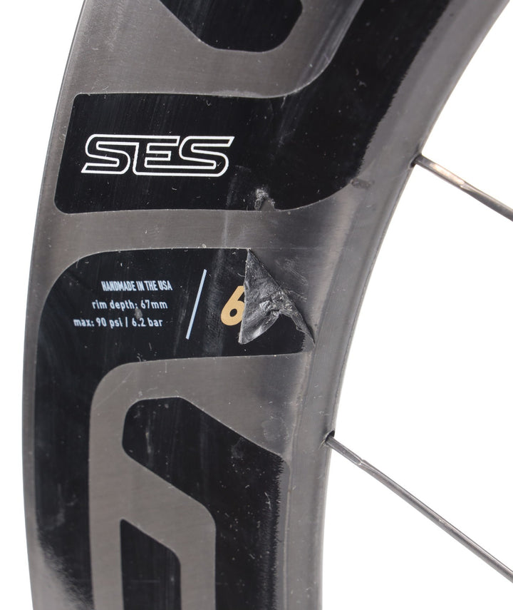 ENVE SES 6.7 Carbon Tubeless Disc Road Bike Wheelset 11s Shimano 700c INNERDRIVE
