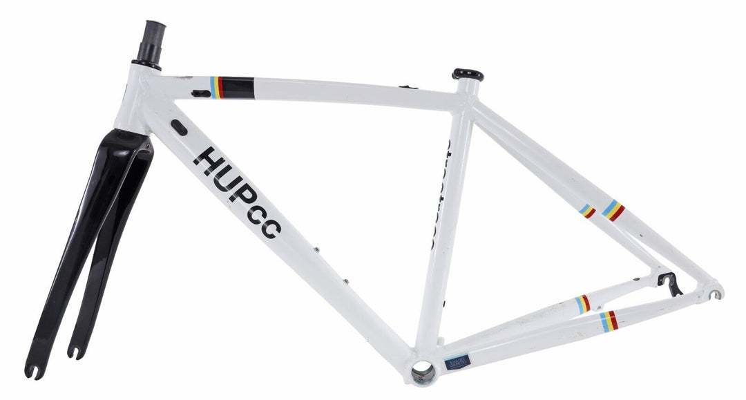 HUPcc straatrace Aluminum Road Frameset 44cm Rim Brake 700c Youth QR Carbon Fork