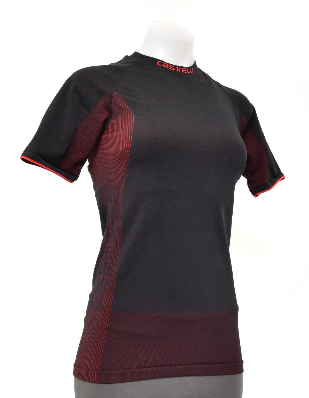 Castelli IRide Seamless Short Sleeve Base Layer Women LARGE Black Road Bike Race