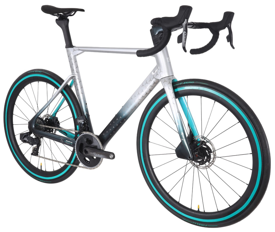 n+ Mercedes-AMG PETRONAS F1 V11 12 Sp Carbon Road Bike 56cm SRAM AXS Ltd Edition