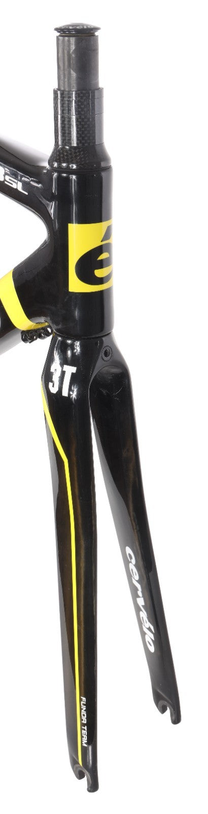 Cervelo R3 SL Carbon Road Bike Frameset 51cm Ltd Edit TdF BLK/YELLOW Rim QR 2009