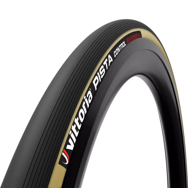 Vittoria Pista Control Track Bike Clincher Tire 700mm x 23c 290 TPI Tan Wall