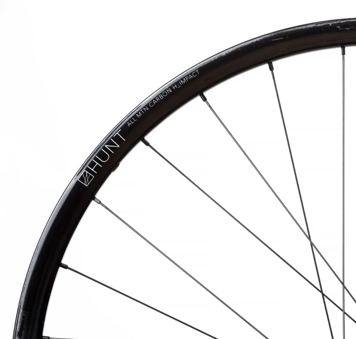 HUNT All Mountain H_IMPACT 27.5 Carbon Mtn Bike FRONT Wheel 6B Disc 15x 110mm DH
