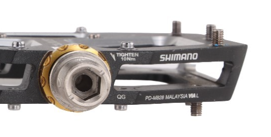 Shimano Saint PD-M828 Flat Platform Mountain Bike Pedals 9/16" Downhill Enduro