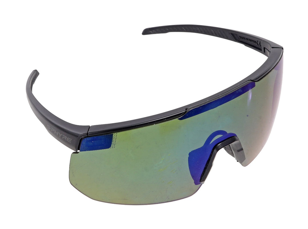 Shimano S-Phyre Cycling Sunglasses Black Ridescape GR Lens CE-SPHR2 Gravel Road