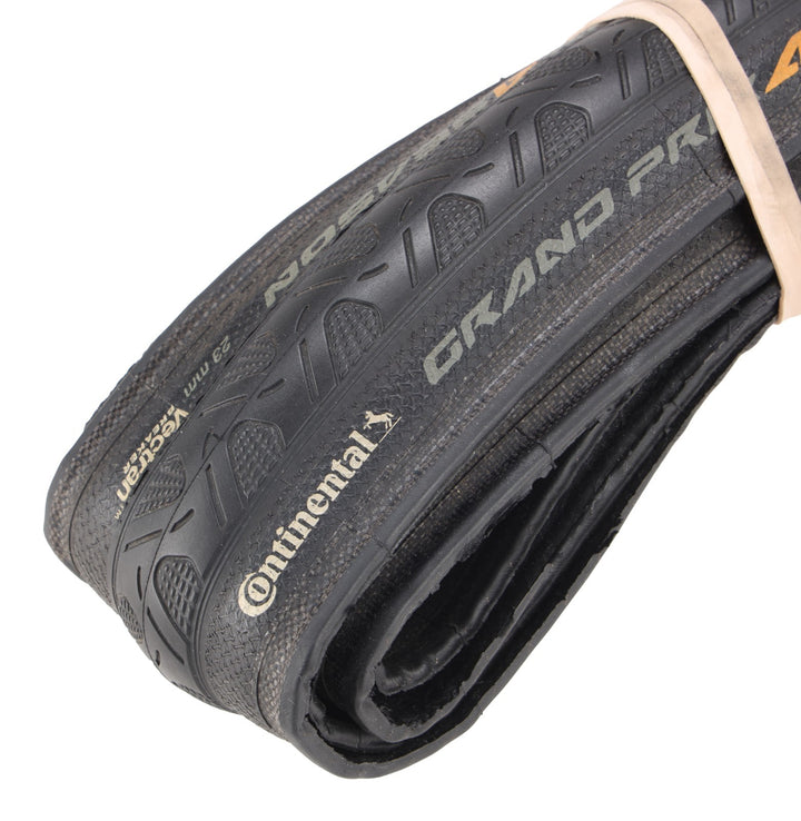Continental Grand Prix 4 Season Clincher Road Bike Tires 700 x 23c 1 PAIR BLACK