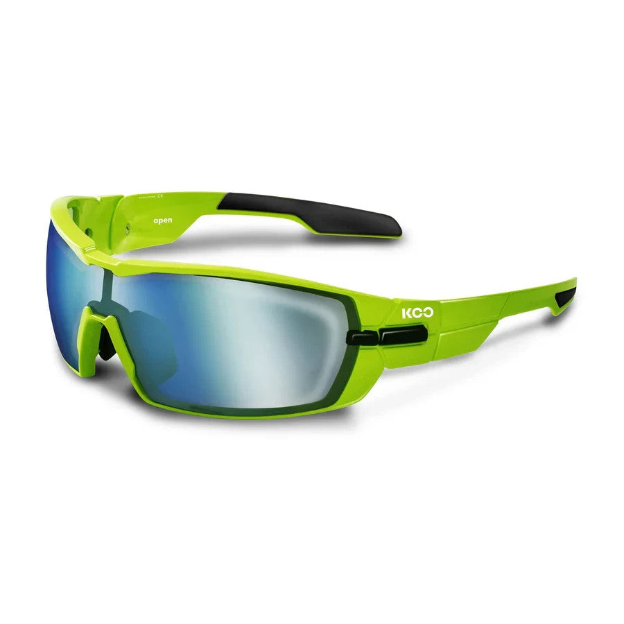KOO Open Cycling Sunglasses COLORS Zeiss Superblue Lens Clear Triathlon Bike
