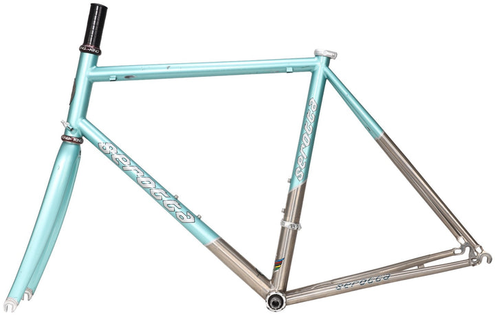 Serotta Colorado Ti CTi Road Bike Frameset XS 50cm 650c TEAL Rim QR USA Made