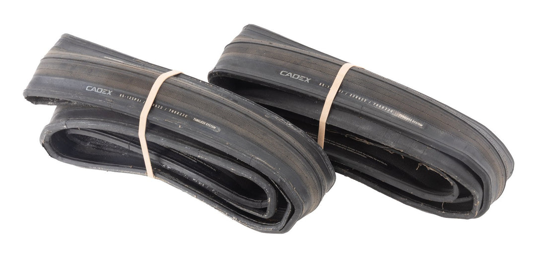 CADEX Classics Tubeless 700 x 23c Road Bike Tires 1 PAIR Triathlon Race TT
