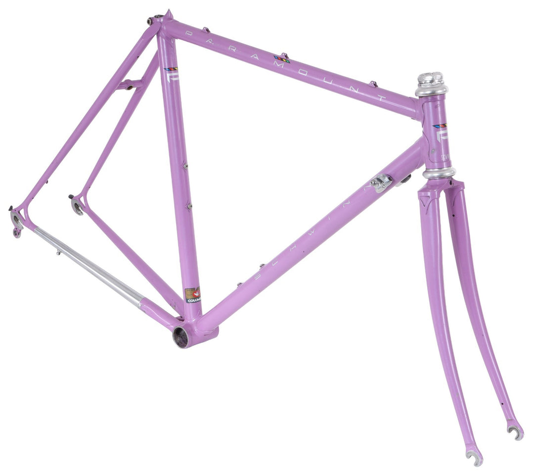 Schwinn Paramount Steel Road Bike Frameset 52cm Columbus SLX Campagnolo '80-90s