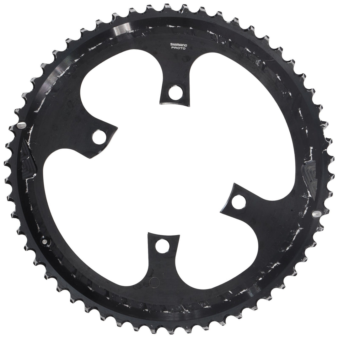 Shimano Dura-Ace 2x 11s Pro Edition Triathlon TT Bike Outer Chainring 58T Proto