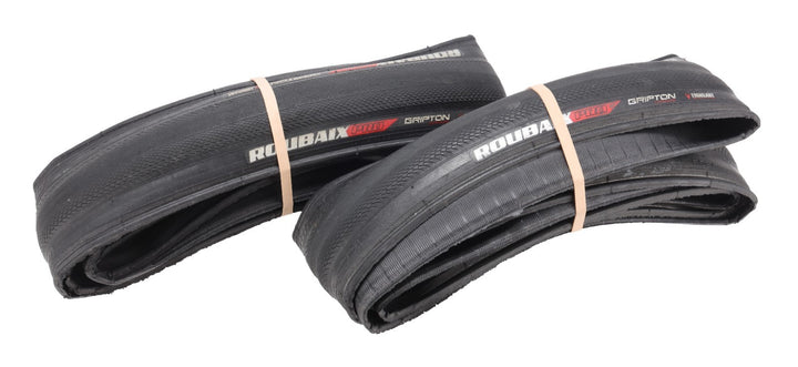 Specialized Roubaix Pro Clincher Road Bike Tires 700 x 23c 1 PAIR Gripton Tubes