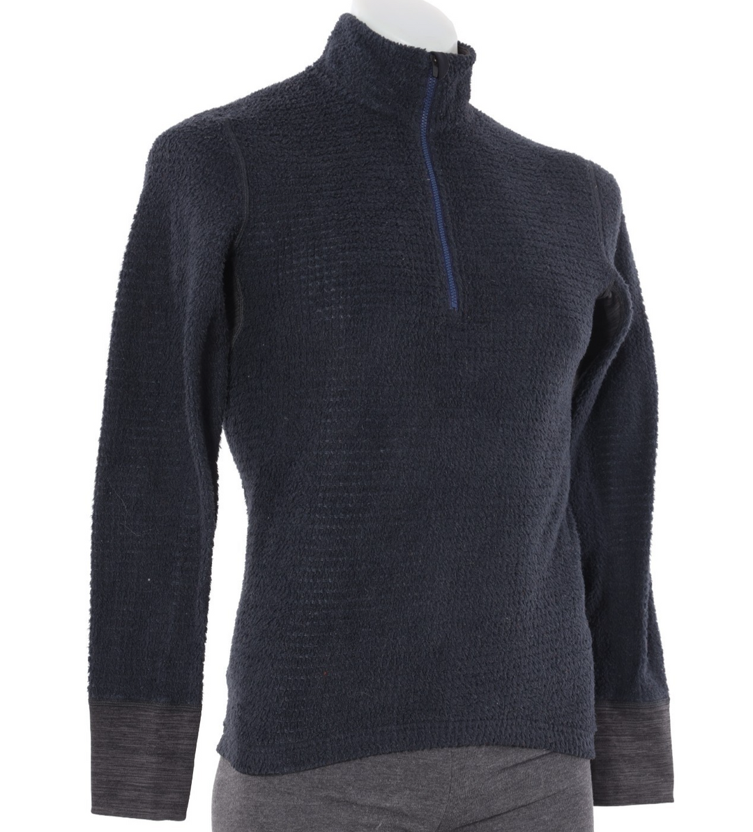 Velocio Alpha Long Sleeve Mid-Weight Layer Women SMALL Dark Blue Winter Cycling