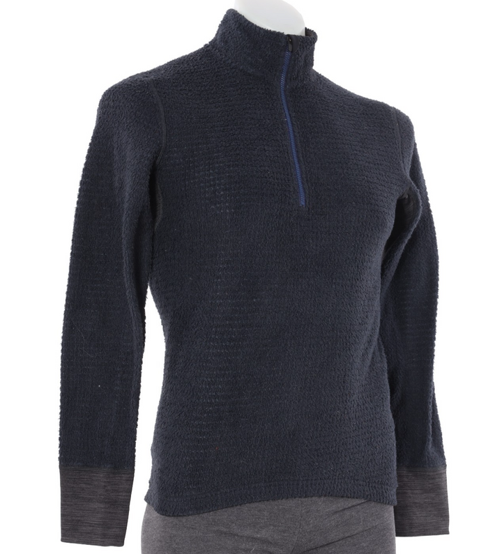 Velocio Alpha Long Sleeve Mid-Weight Layer Women SMALL Dark Blue Winter Cycling