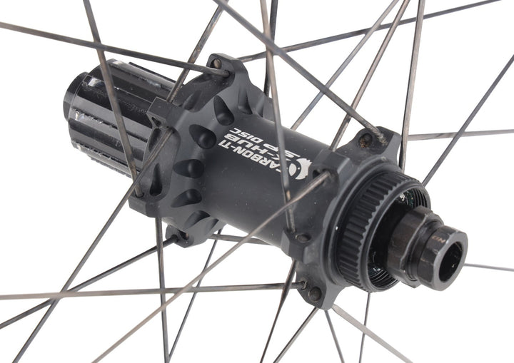 Carbon Ti Duke Baccara X 36 Tubeless Disc Road Bike Wheelset Shimano 11 Spd 700c