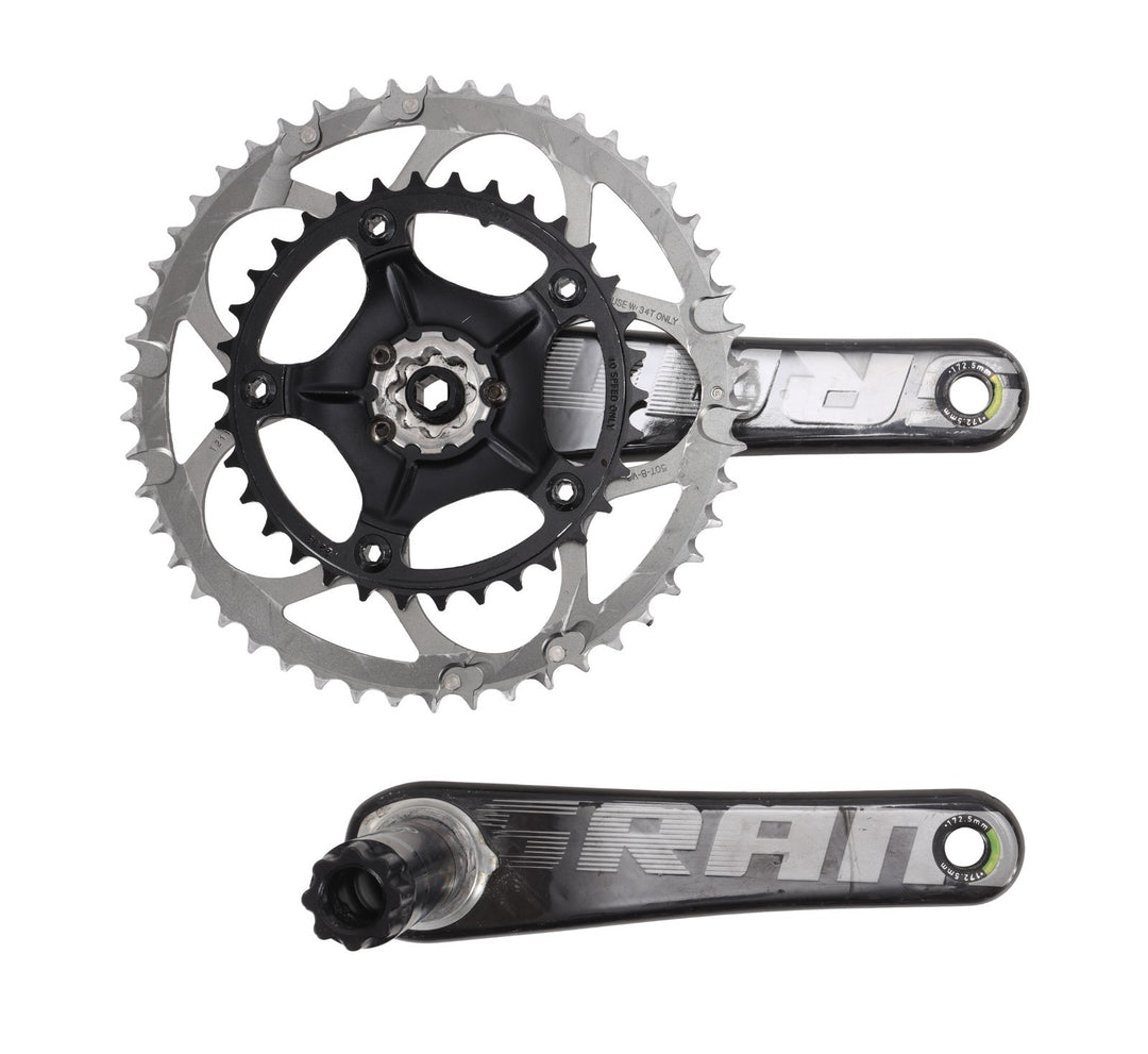 SRAM S900 BB30 2x 10 Spd Carbon Road Bike Crankset 172.5mm 50/34T 110 BCD 5 Bolt