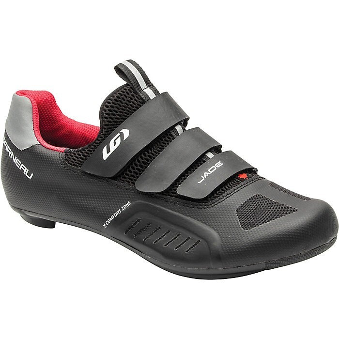 Louis Garneau Jade XZ Women's Road Bike Cycling Shoes EU 38 US 7 BLACK 3 Bolt