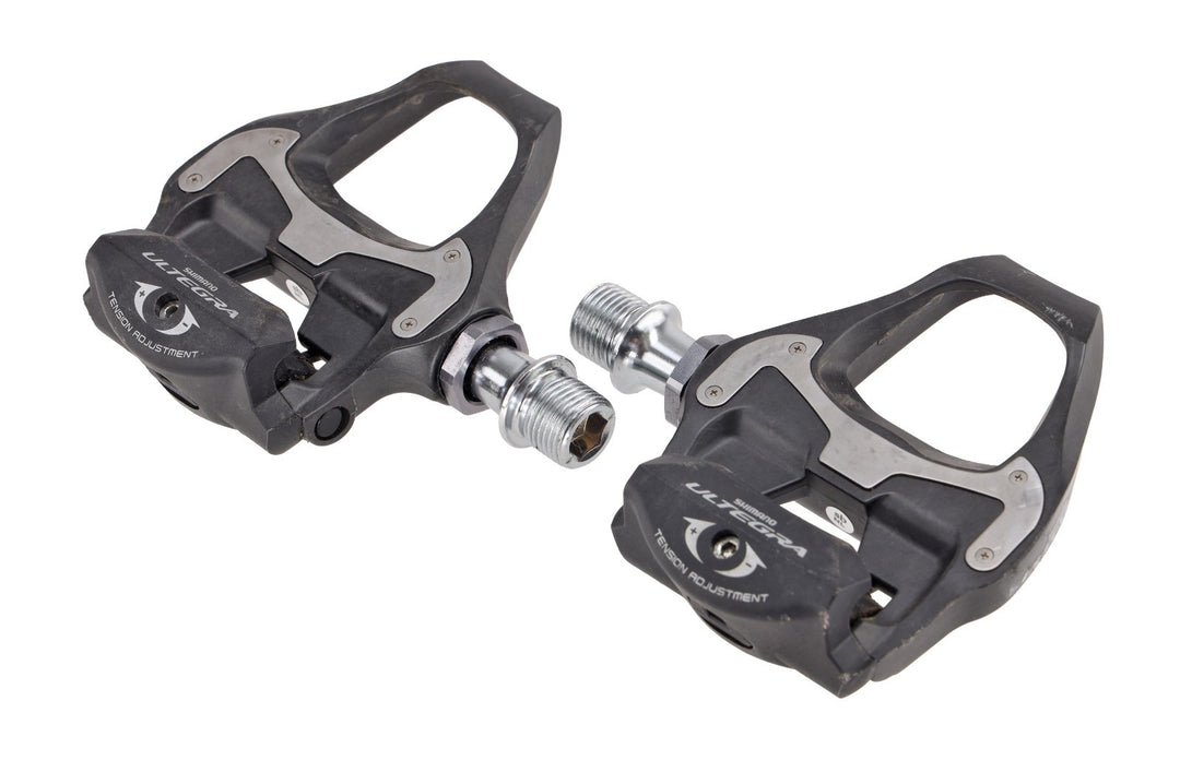 Shimano Ultegra PD-6800 SPD Carbon Clipless Road Bike Pedals 9/16" 3 Bolt Cleats