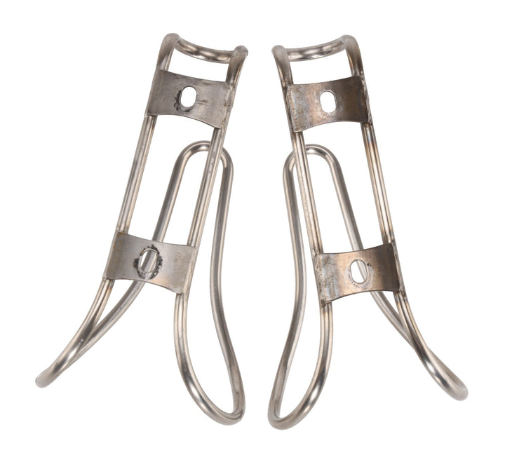 King Cage Iris Stainless Steel Road Bike Bottle Cages 1 PAIR Gravel Mountain