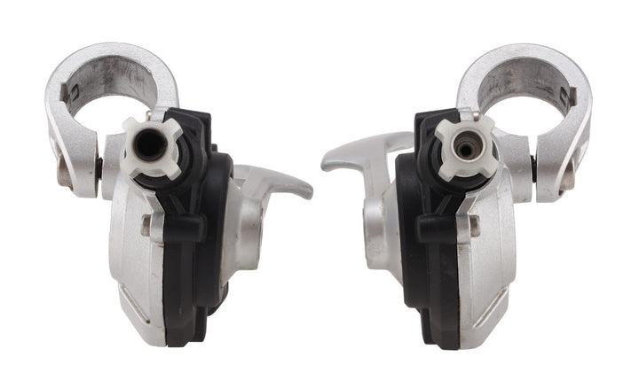 SRAM X-9 3 x 9 Spd Mountain Bike Trigger Shifter Set SILVER Vintage Impulse Tech