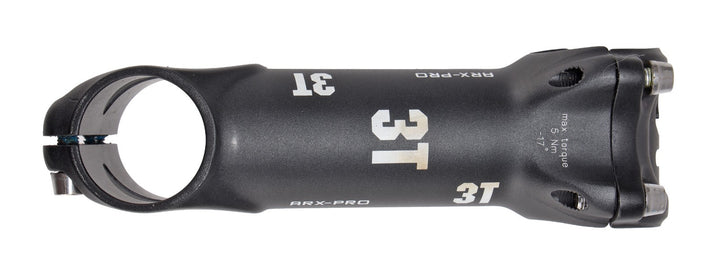 3T ARX-PRO Alloy Road Bike Stem 31.8 x 100mm 17º BLACK 1 1/8" Gravel Race