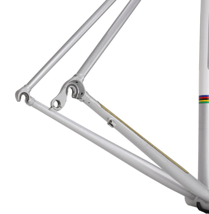 Ritchey Road Logic Steel Bike Frameset 59cm WCS Carbon SILVER 700c 1" Chris King