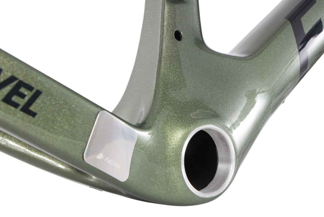Factor Ostro Gravel Premium v1 Carbon Disc Frameset 54cm Olive CeramicSpeed 2023