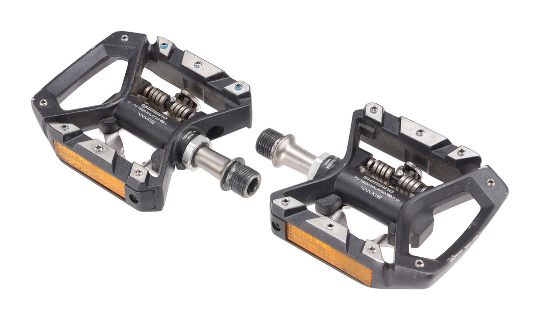 Shimano Deore XT PD-T8000 SPD Clipless Commuter Bike Pedals 9/16" Urban Hybrid
