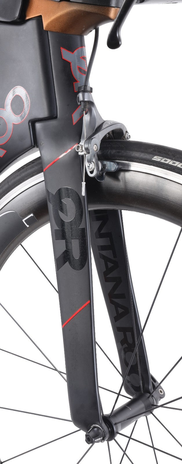 Quintana Roo PRsix Di2 2x11s Carbon Triathlon Bike 52cm Ultegra HED Jet 6/9 2016