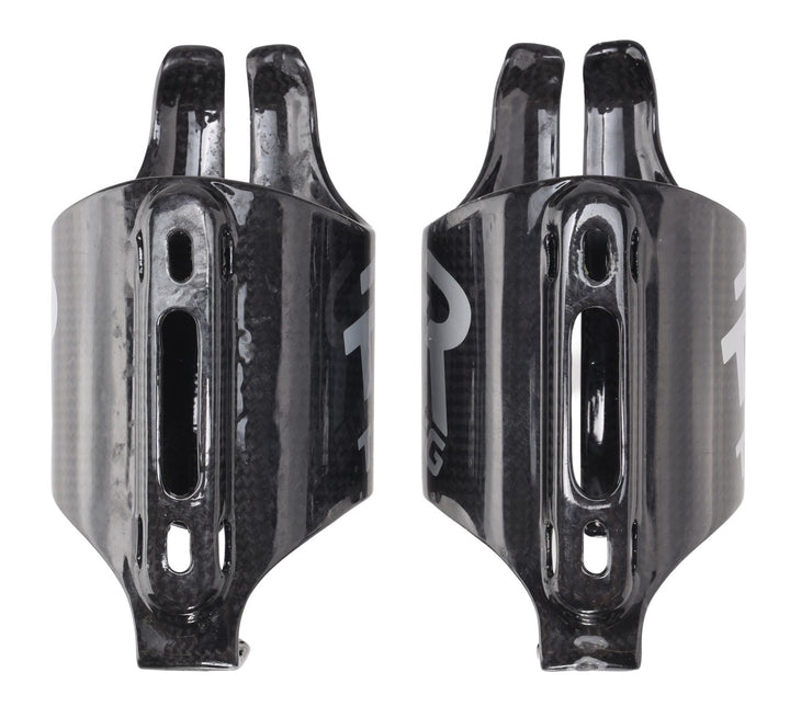 TriRig Kappa Carbon Fiber Triathlon Bike Water Bottle Cages 1 PAIR Gloss TT