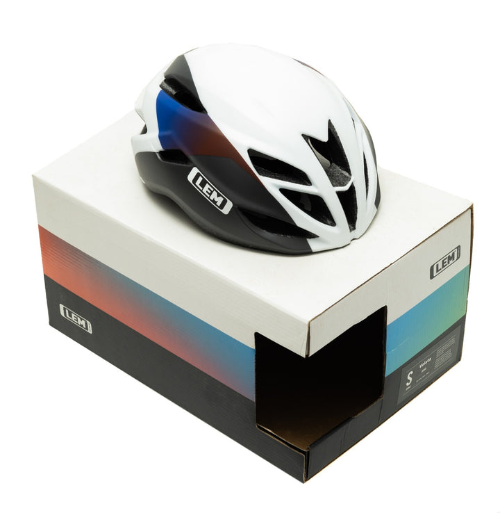 LEM Volata Cycling Helmet SMALL 53-56cm WHITE Road Bike Gravel Triathlon City
