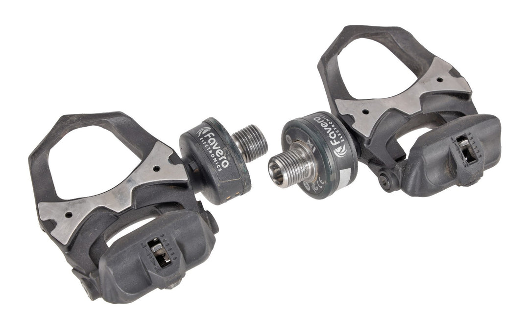 Favero Assioma Duo Dual Sided Road Bike Power Meter Pedals Clipless Look Keo