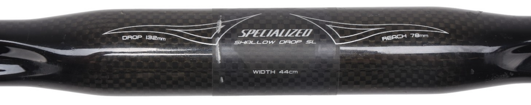 Specialized Shallow Drop SL FACT Carbon Road Bike Drop Handlebars 31.8 x 44cm
