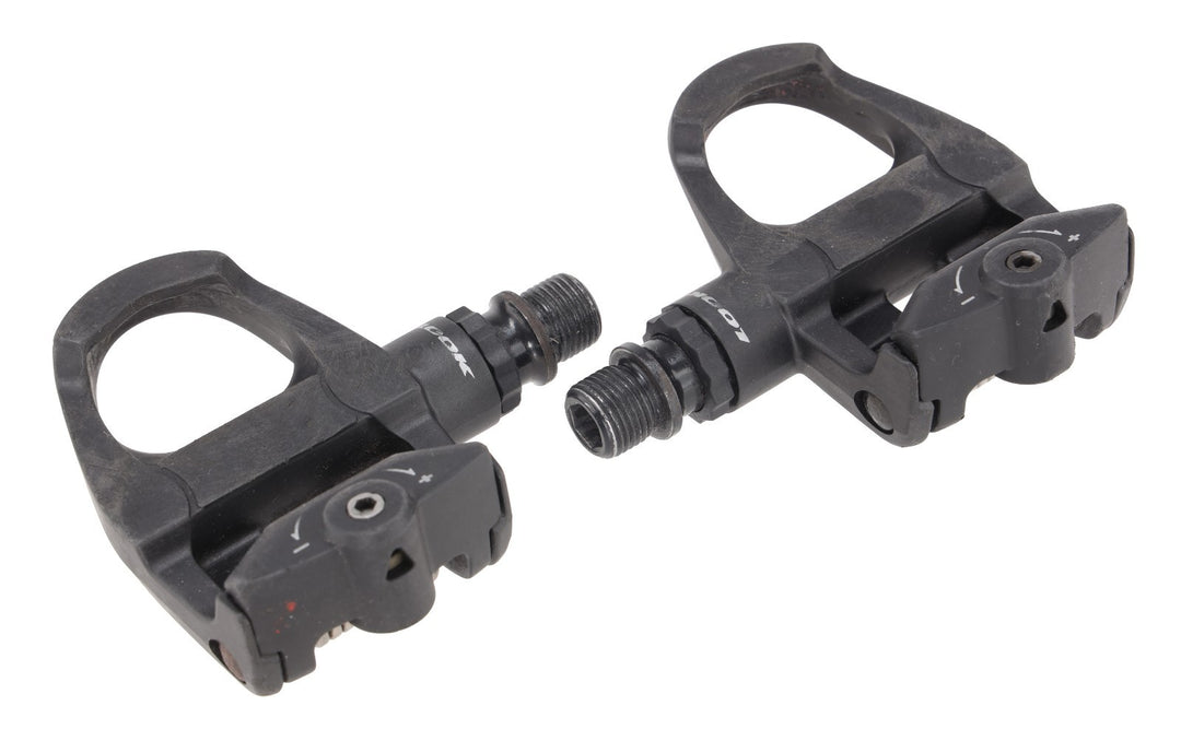 Look Keo Carbon Clipless Road Bike Pedals 3-Bolt w/New 9º Cleats Triathlon Race