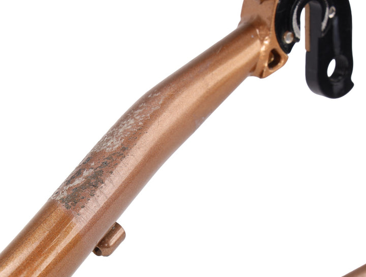 Niner SIR 9 V1 Steel Mtn Bike Frame MED Single Speed 29" Solid Gold Reynolds 853