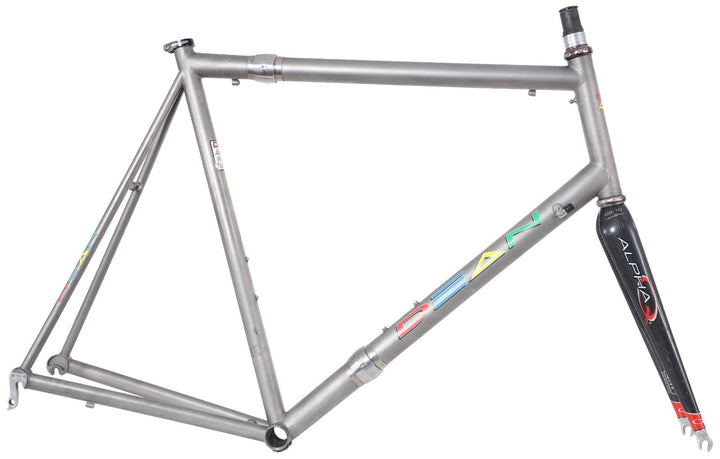 DEAN Bikes El Diente Travel Titanium Road Frameset XXL QR Rim SS Couplers USA