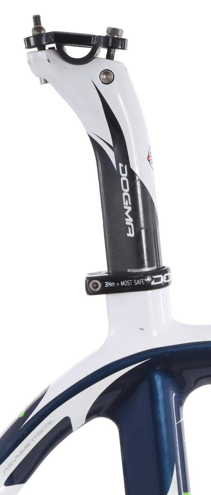 Pinarello Dogma 60.1 Carbon Road Bike Frameset 55cm Movistar 700c QR Italy 2011