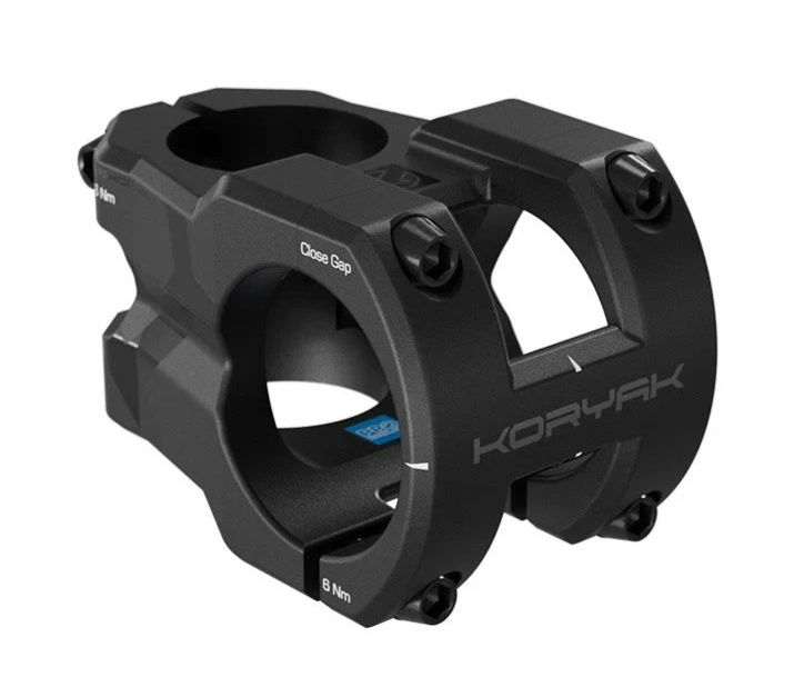 PRO Koryak 3Five Alloy Mountain Bike Stem 35 x 40mm 0° Rise BLACK Di2 MTB Trail