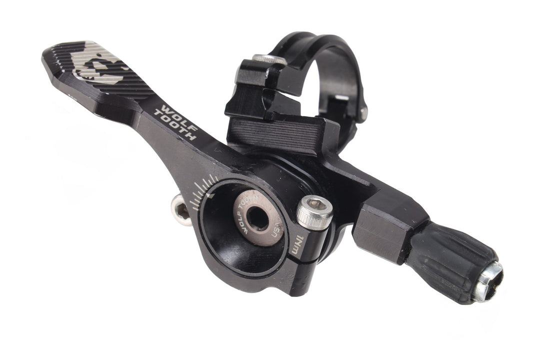Wolf Tooth ReMote Pro 1x Mtn Bike Dropper Seatpost Lever 22.2mm Bar Clamp BLACK