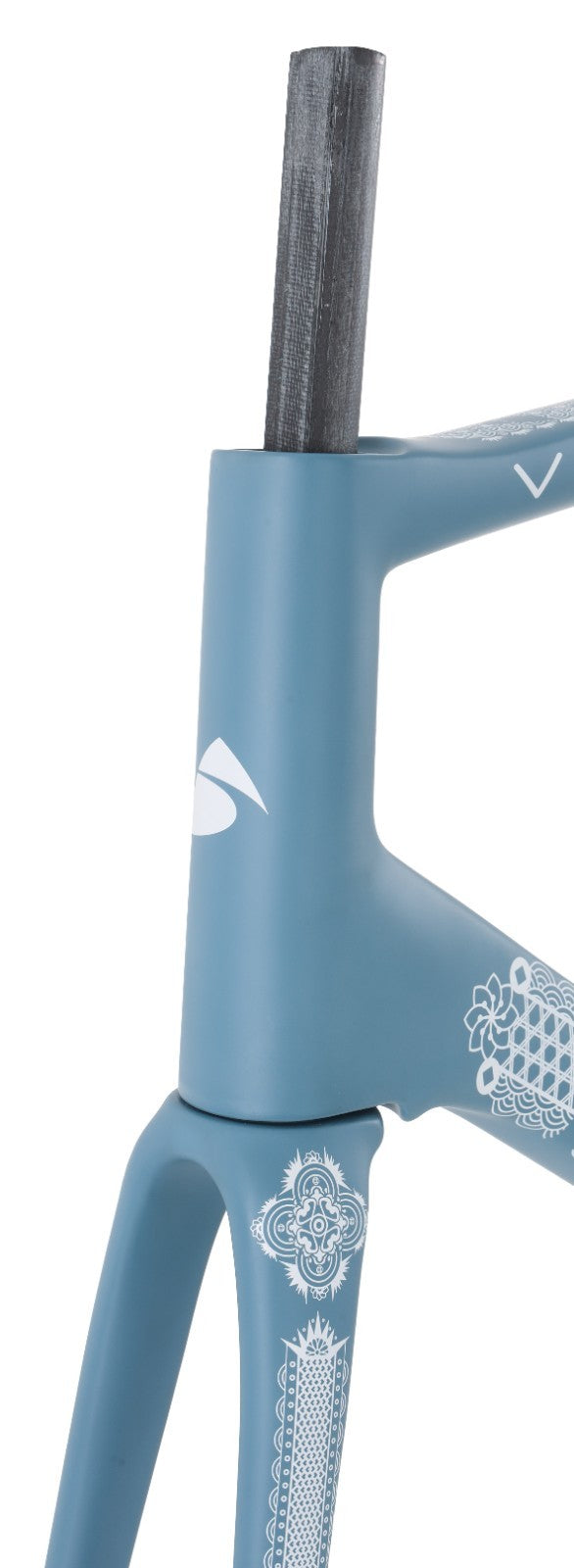 Factor O2 VAM Disc Premium Carbon Road Bike Frameset 58cm Ornate Azure 2023