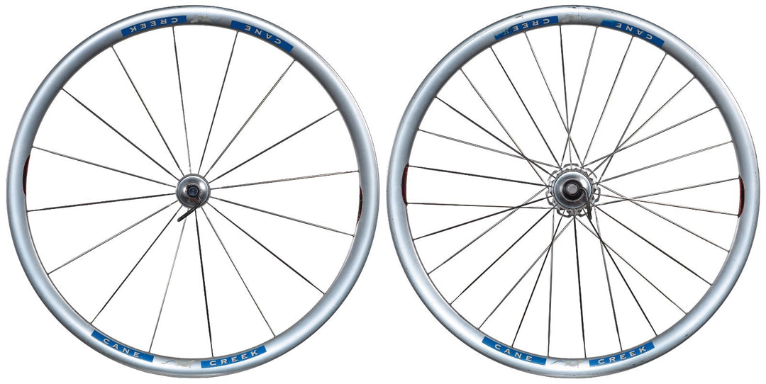 Cane Creek Aero Alloy Tubular Road Bike 10 Speed Wheelset 650c Rim Brake QR TT