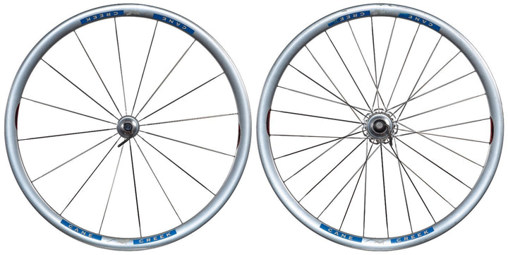 Cane Creek Aero Alloy Tubular Road Bike 10 Speed Wheelset 650c Rim Brake QR TT