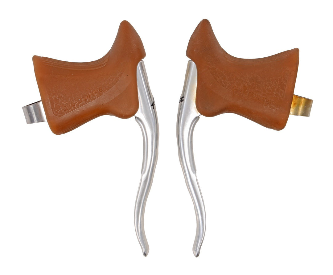 Dia-Compe Gran Compe Aero Road Bike Brake Lever SET Brown Vintage Cycling