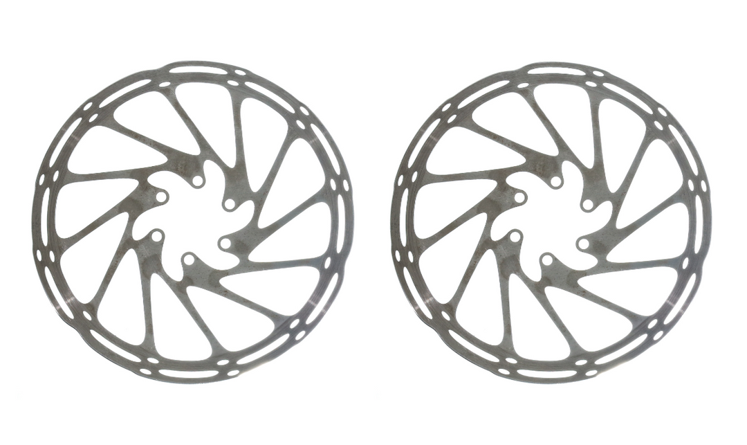 SRAM CenterLine Mountain Bike Disc Brake Rotors 180mm PAIR 6 Bolt MTB XC