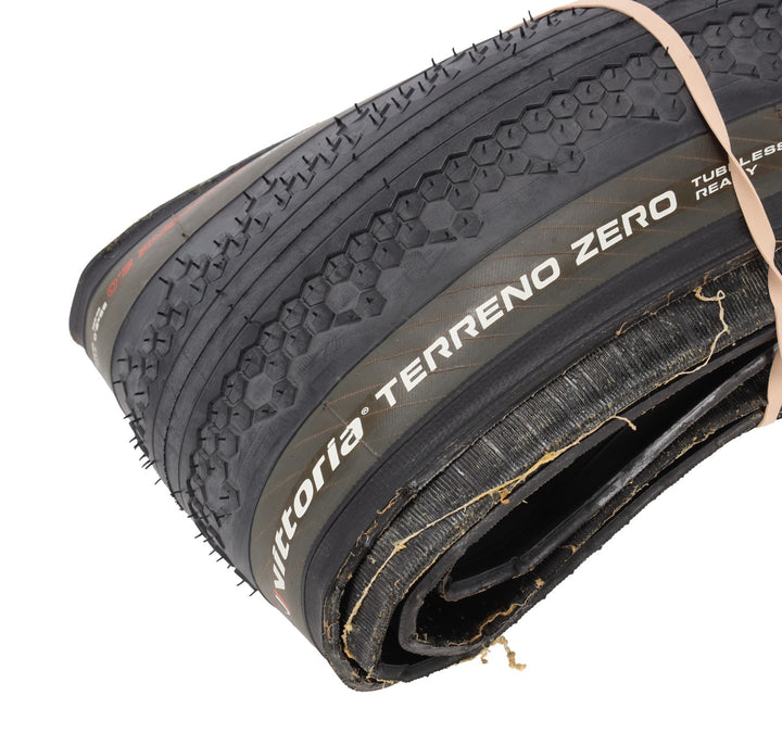 Vittoria Terreno Zero G2.0 Tubeless Gravel Bike Tire 29 x 2.0" PAIR Race BLACK