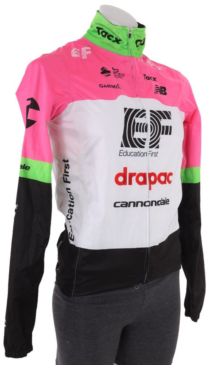 POC EF Education First Drapac Pro Cycling Short Sleeve Kit Men SIZE 3/4 + Jacket
