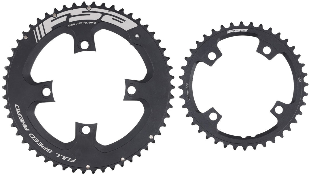 FSA PowerBox 2x 12 Spd Road Bike Chainring SET 54/40T 110 BCD 4 Bolt Shimano